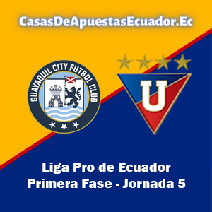 Guayaquil City vs LDU de Quito destacada