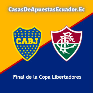 Boca vs Fluminense - destacada Casas de apuestas en Ecuador